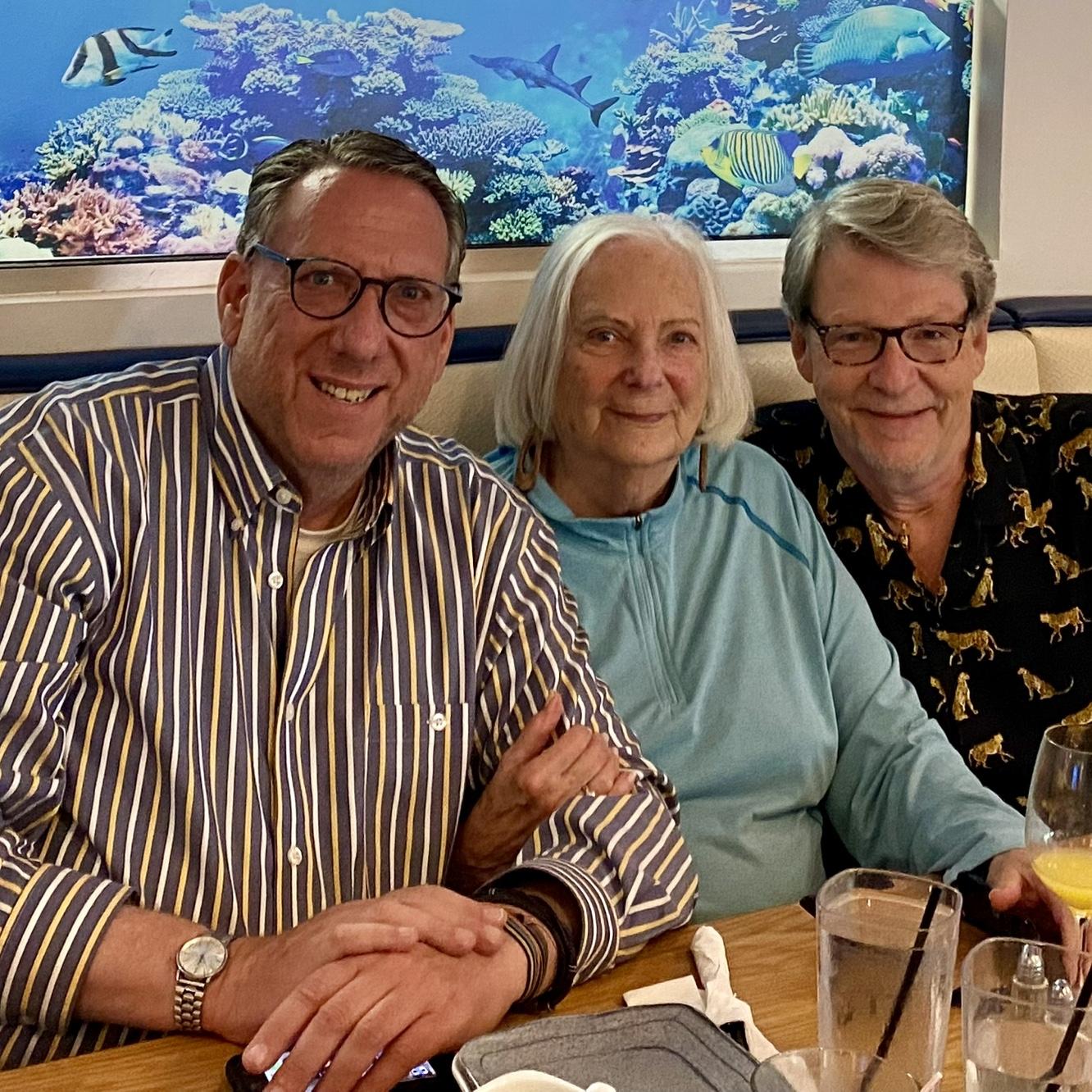 The day Rita met her future son-in-law...