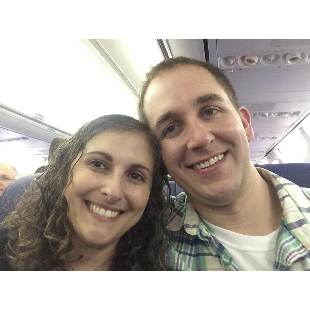First plane ride together
December 2, 2017