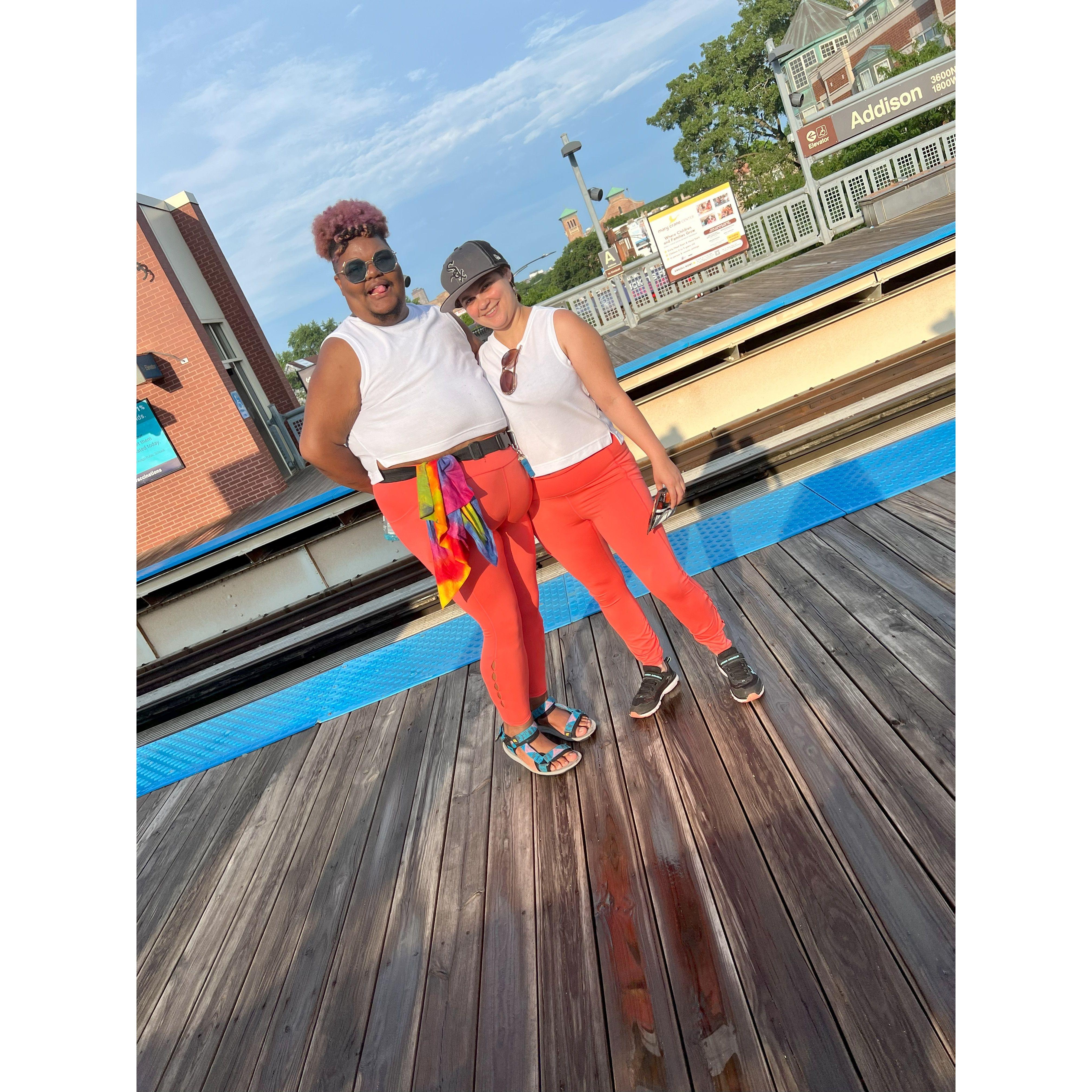 Sarah never thought she'd match with a partner until she saw how happy it makes Jayden. Now they do it all the time!