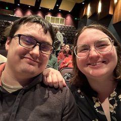 You couldn't tell, but everybody did cut loose, Footloose at this musical.