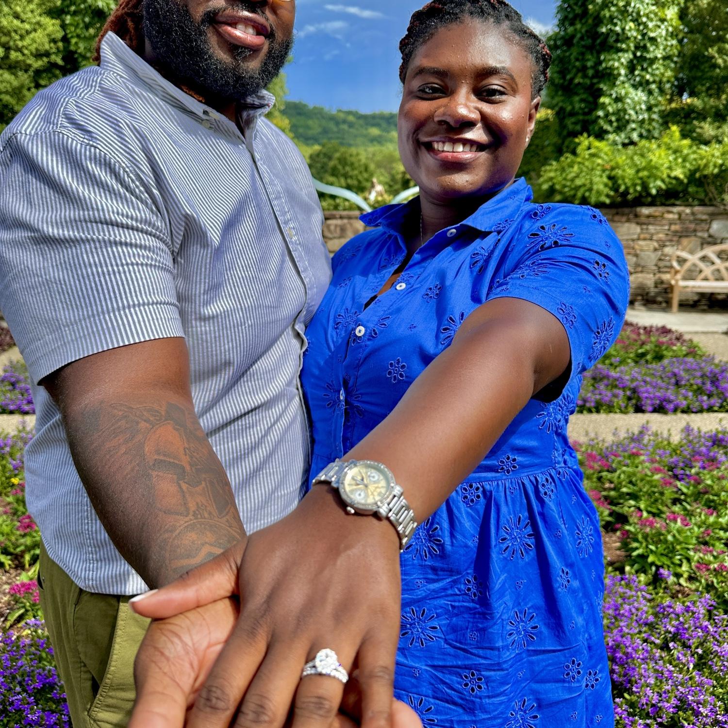 Ahahahaahha I said Yes of course 💍😉