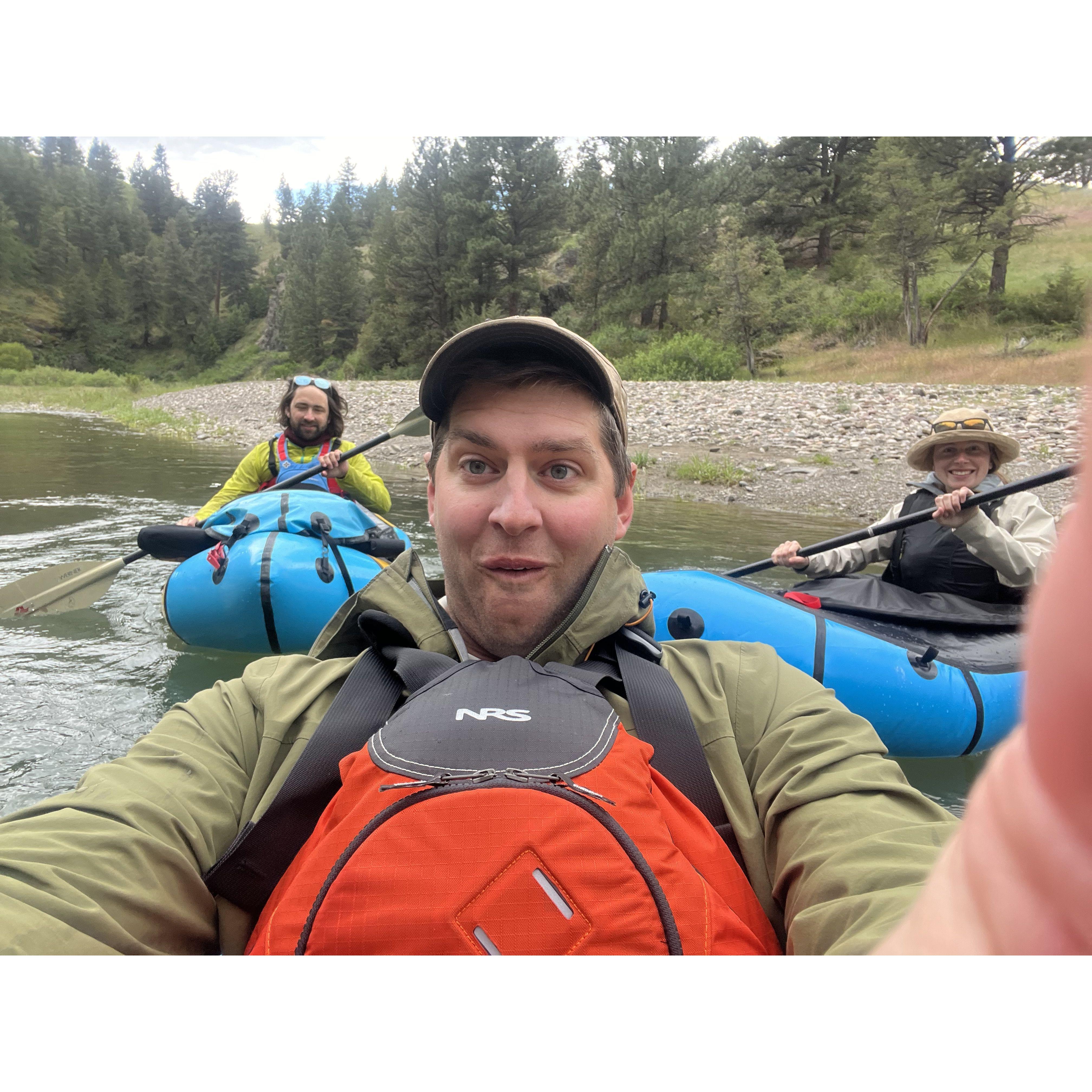 Dearborn River overnight with Nikea & Noah