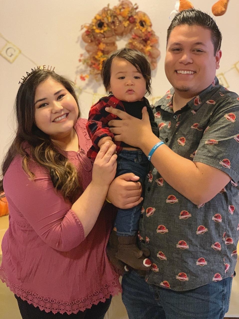 Our First Thanksgiving as a family of 3 2018