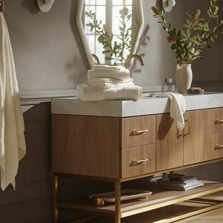 Plush 6-Piece Organic Bath Towel Set