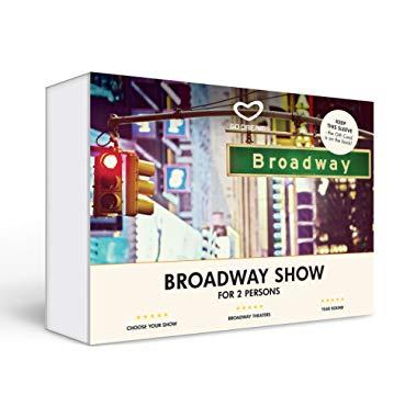 Broadway Show in New York Experience Gift Card NYC - GO DREAM - Sent in a Gift Package
