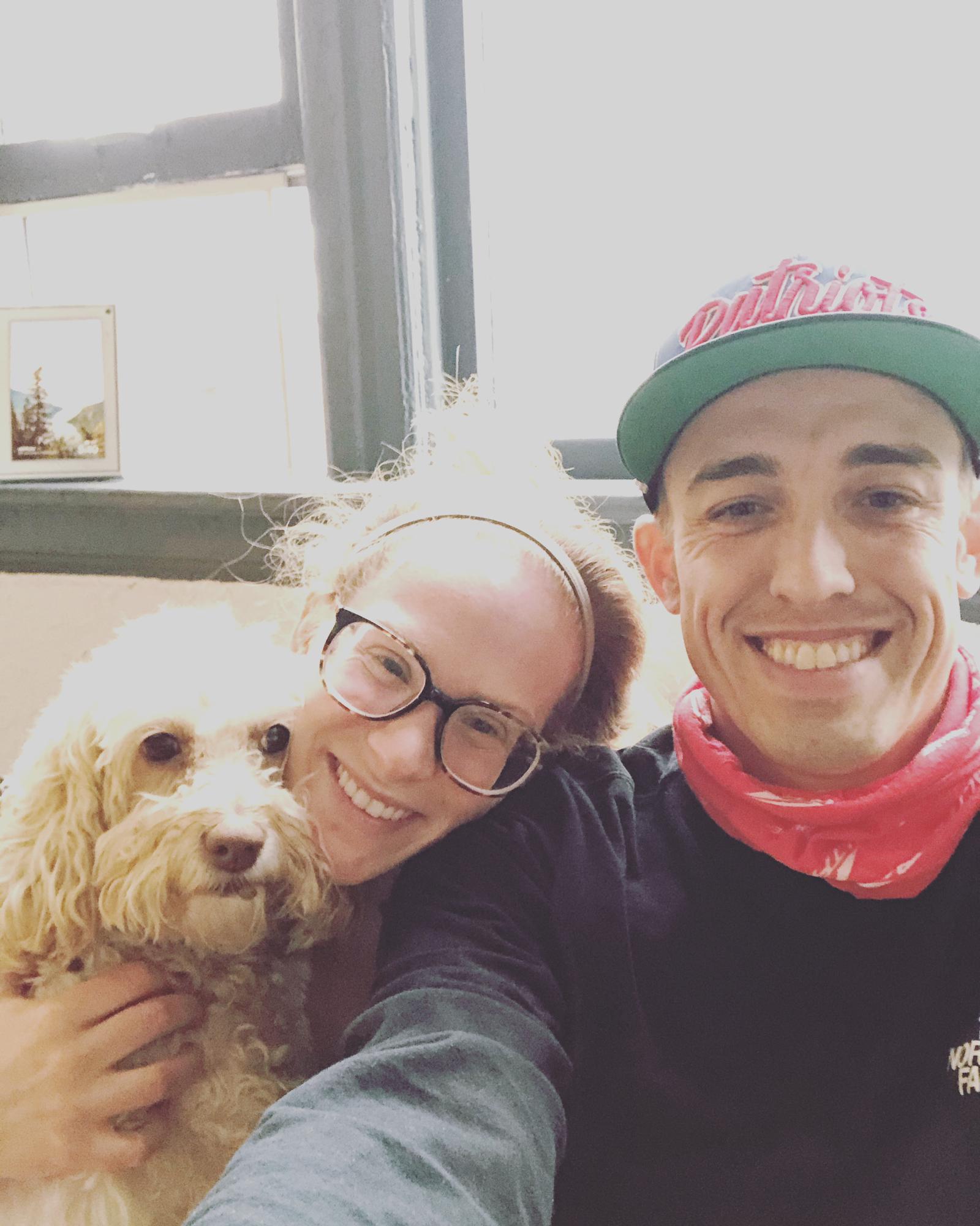 Our first day together in our new apartment in Denver. April 2020❤️