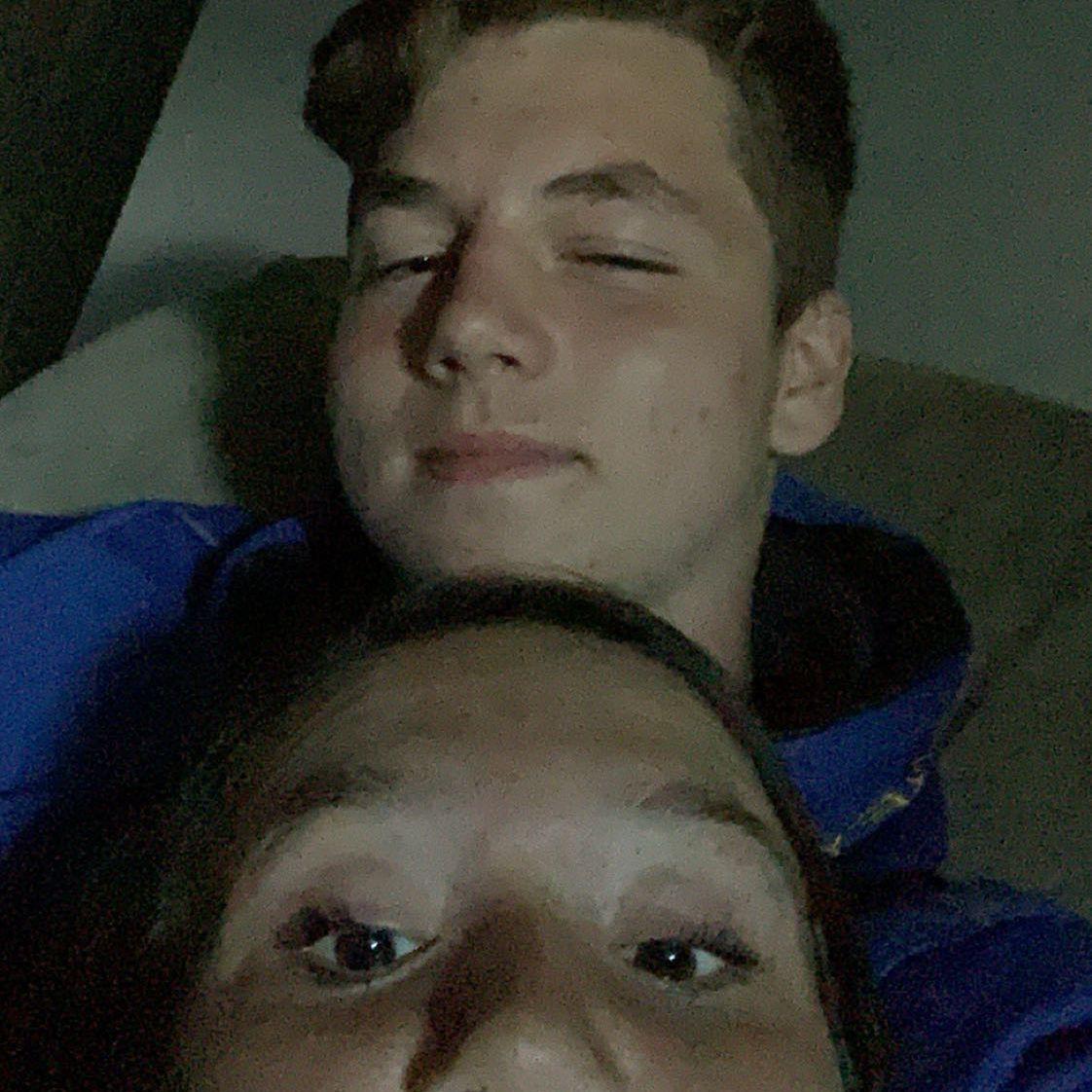 Our first ever selfie!