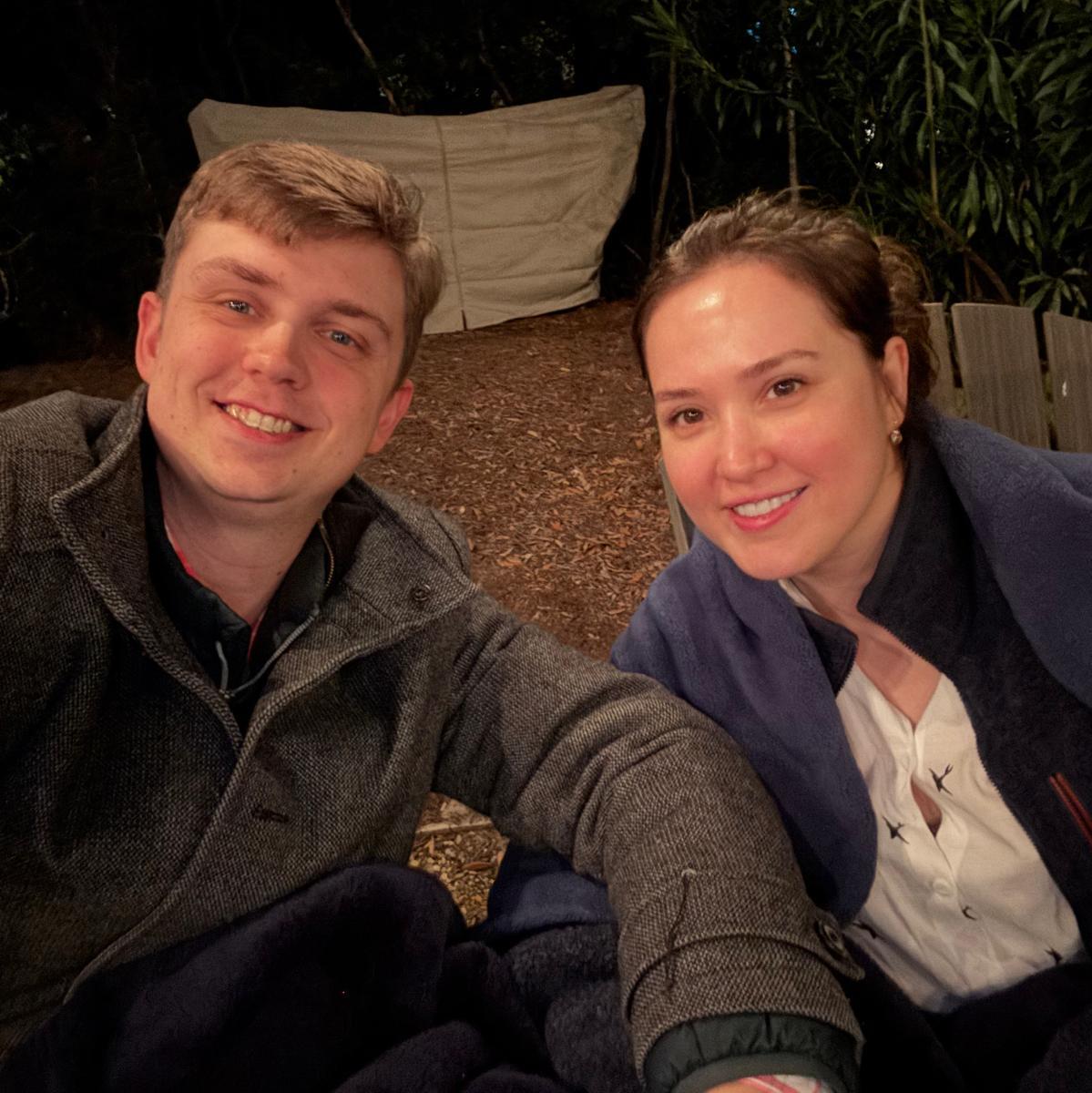 Backyard selfie at St Simon's Island