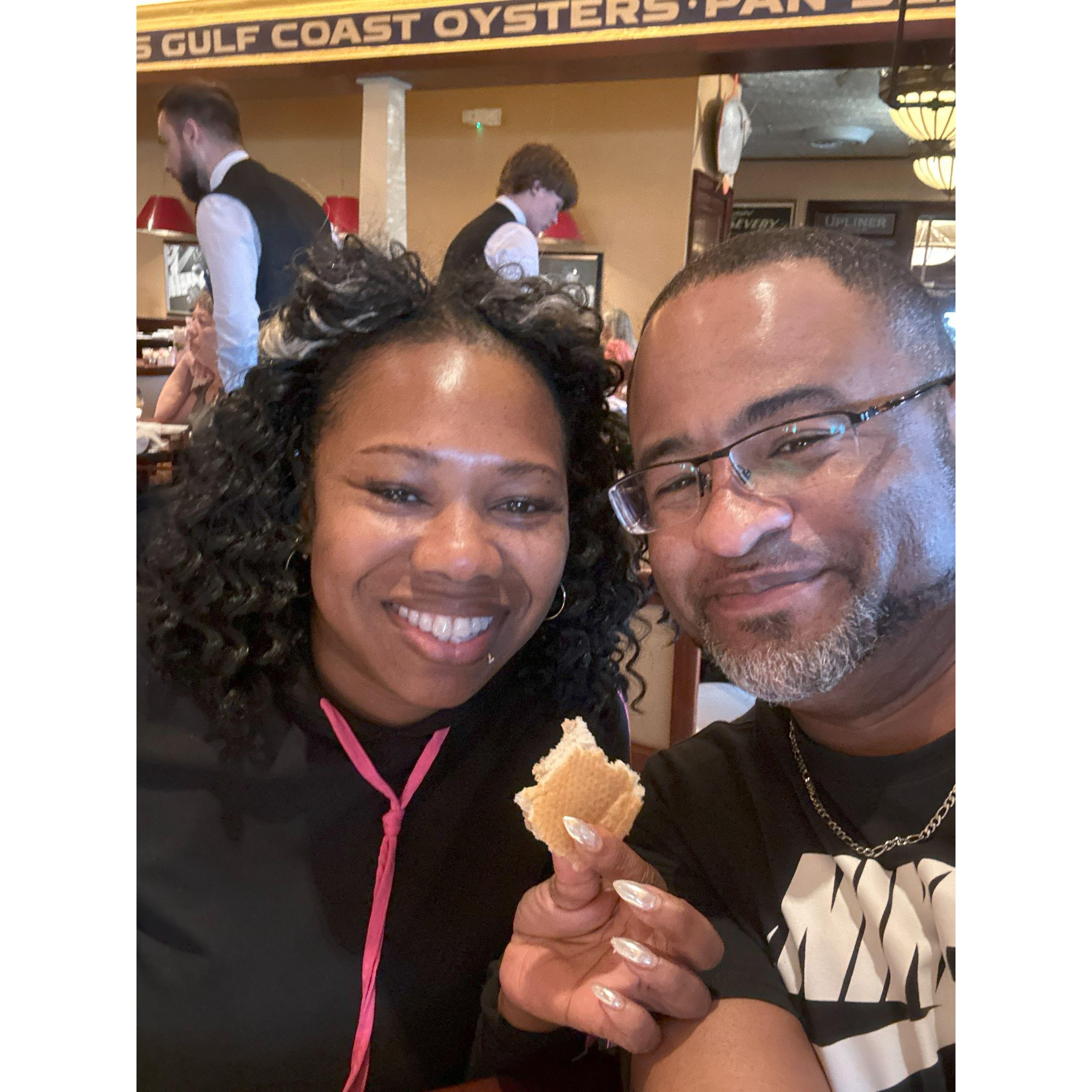 Pappadeaux's - She had a craving!