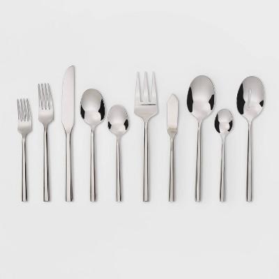 45pc Stainless Steel Izon Mirror Flatware Set - Project 62™