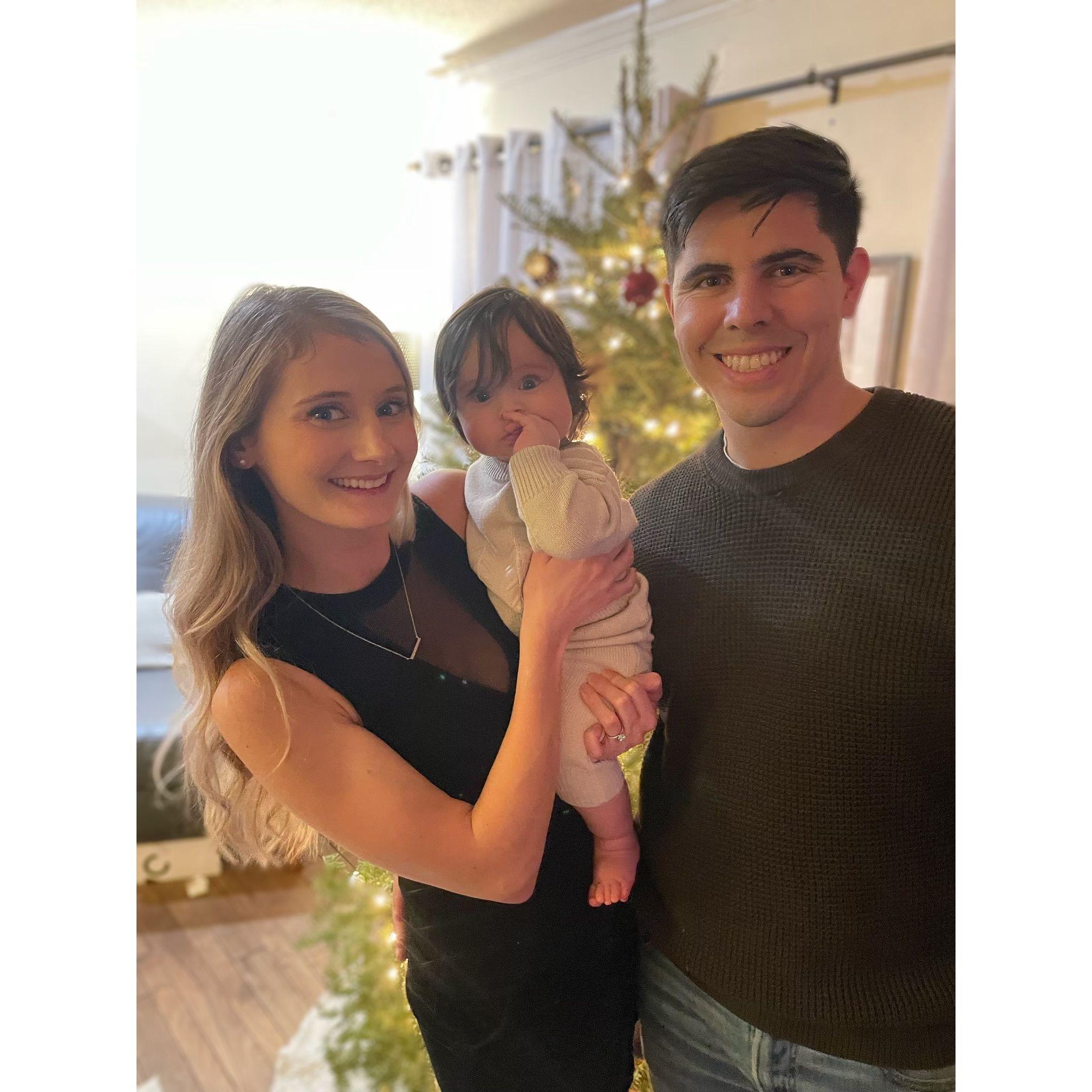 Our first Christmas as a family of 3