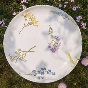 Floral Bunches Plate