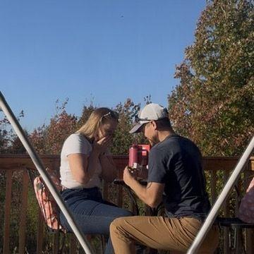 He asked and she said OMG, are you serious!?!