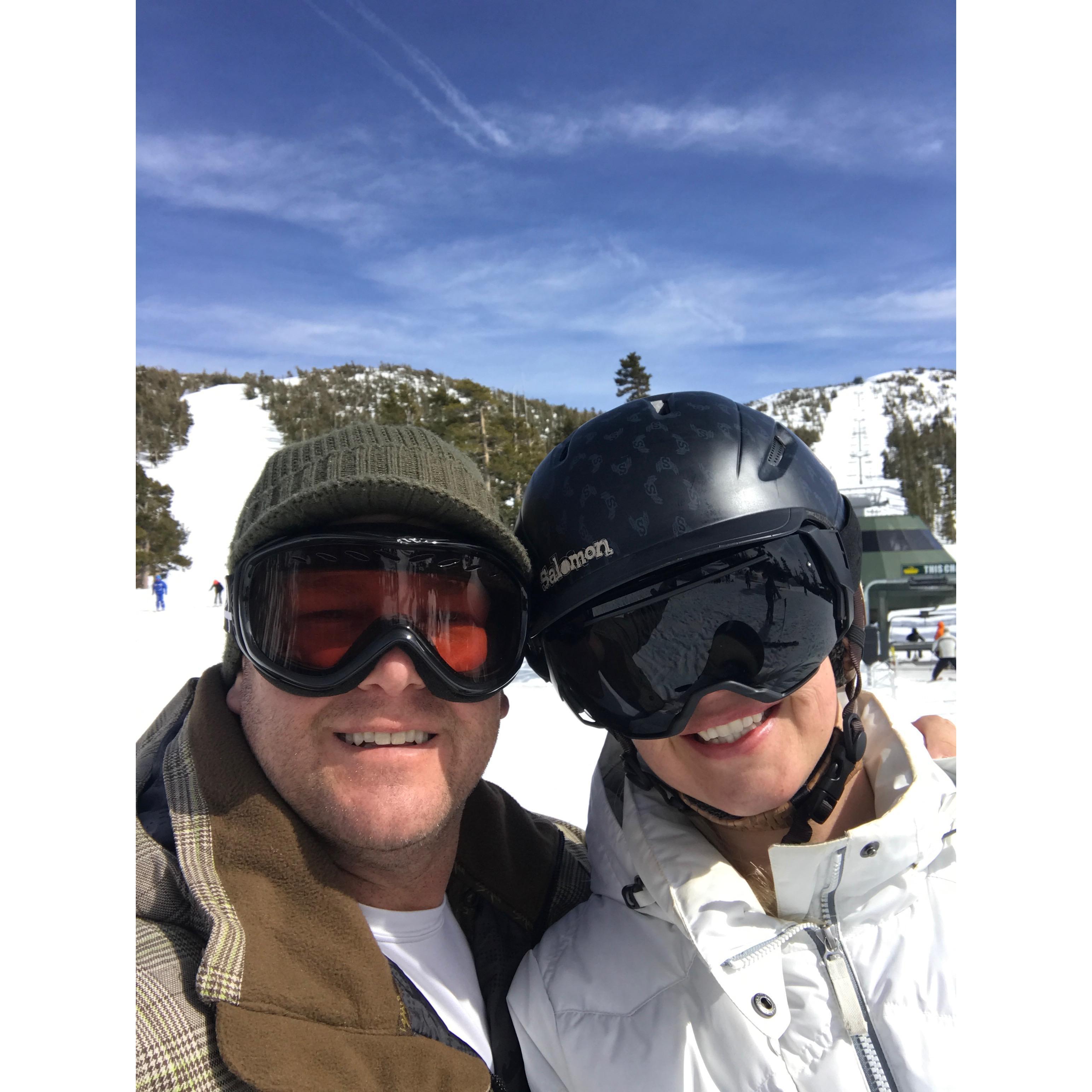 Heavenly spring snowboarding - Spring 2017