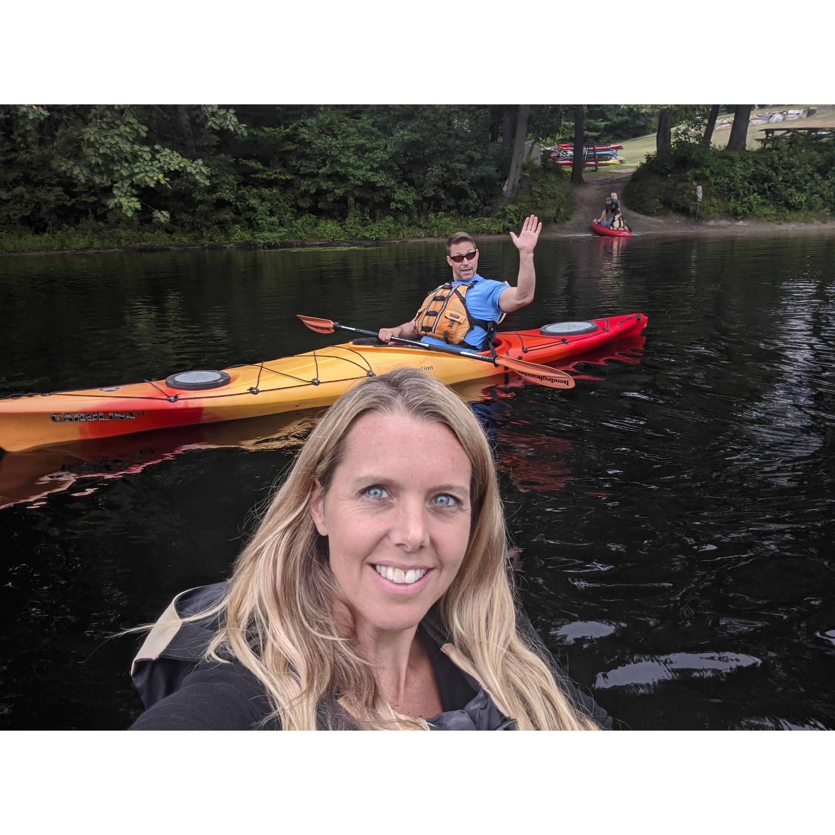 Kayaking