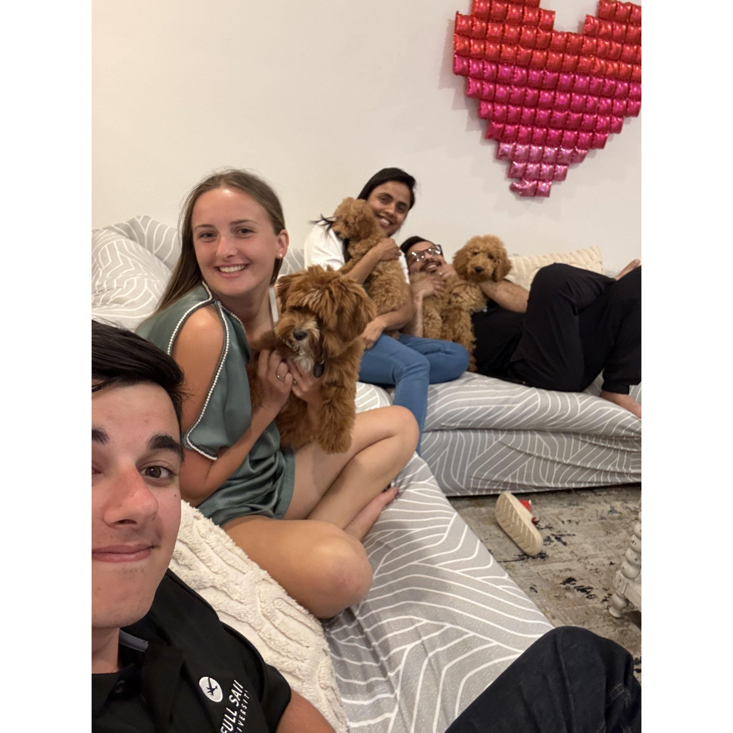 Colin and Rubie with their good friends Neha and Zaim Hirani