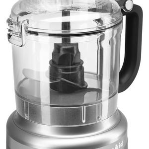 KitchenAid KFP0718CU 7-Cup Food Processor Chop, Puree, Shred and Slice - Contour Silver