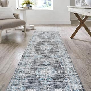 Bausch Bohemian Distressed Chenille Runner Rug