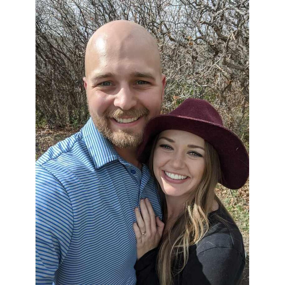 Our proposal! Collin took Britanie to a beautiful meadow overlooking the Rocky Mountains and completely surprised her with a ring. She didn’t even say “yes”....she said “of course” instead.