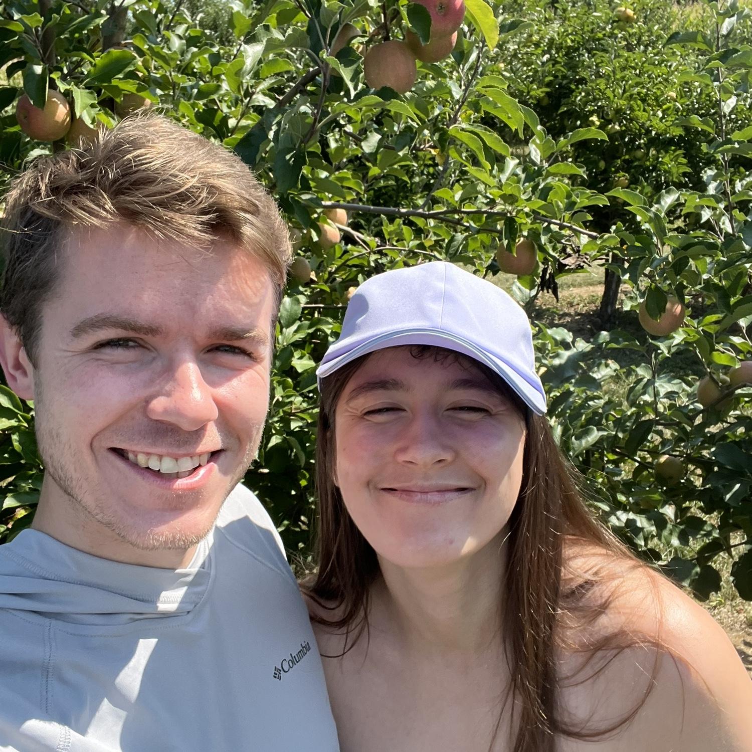 Apple picking in ohio