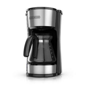BLACK+DECKER 4-in-1 5 Cup Station Coffeemaker Stainless Steel - CM0750S