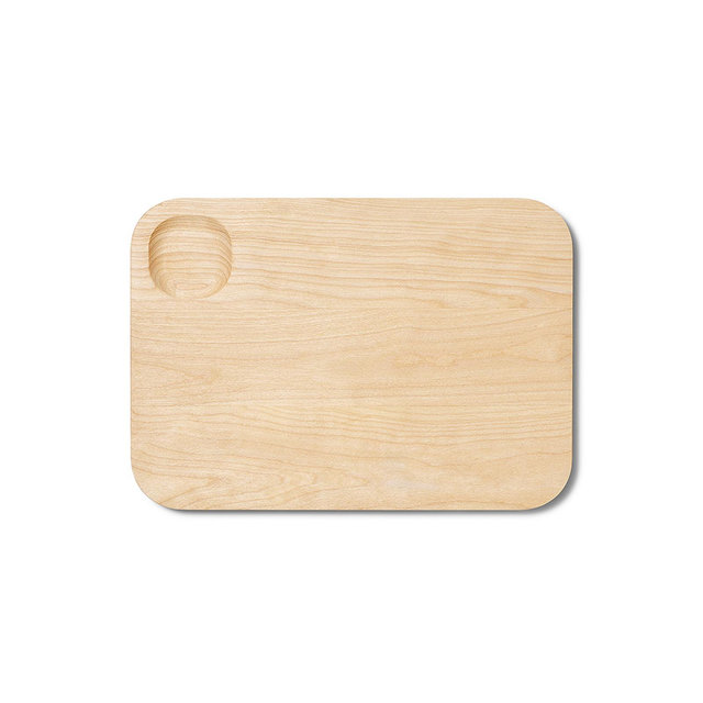 Caraway Home Small Birch Wood Cutting Board