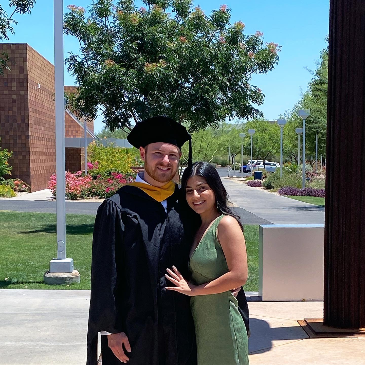 Clayton gets his masters!