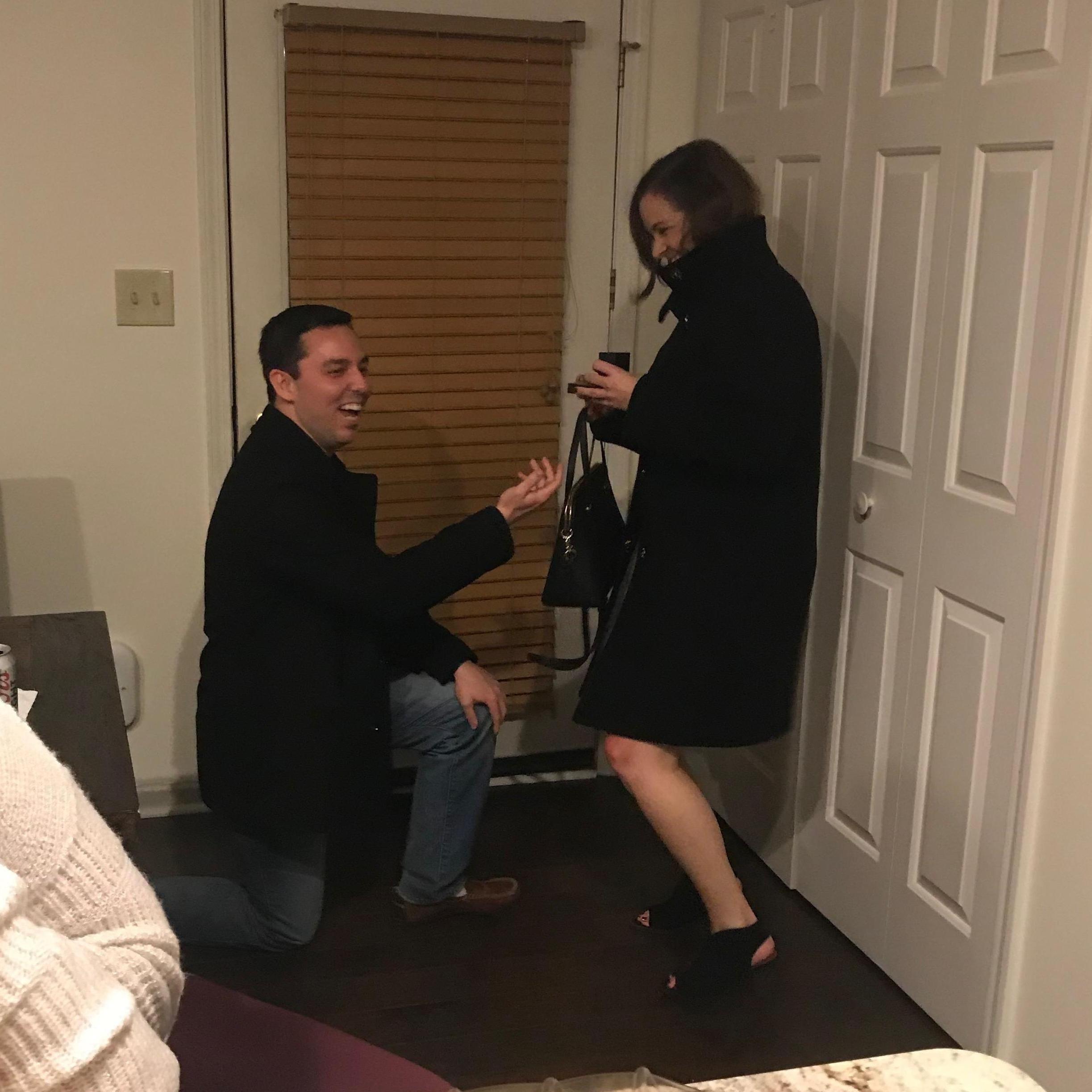 November 21, 2018, Taylor proposed!