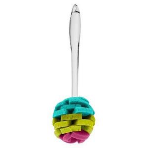 Casabella - Wayclean Loop Sponge Brush Clear Acrylic