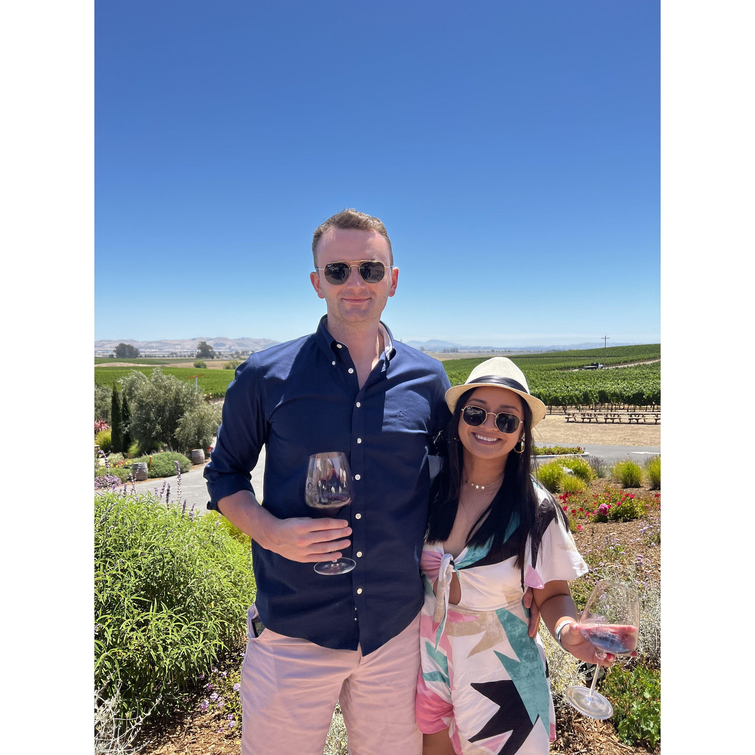 Our first trip together to Napa