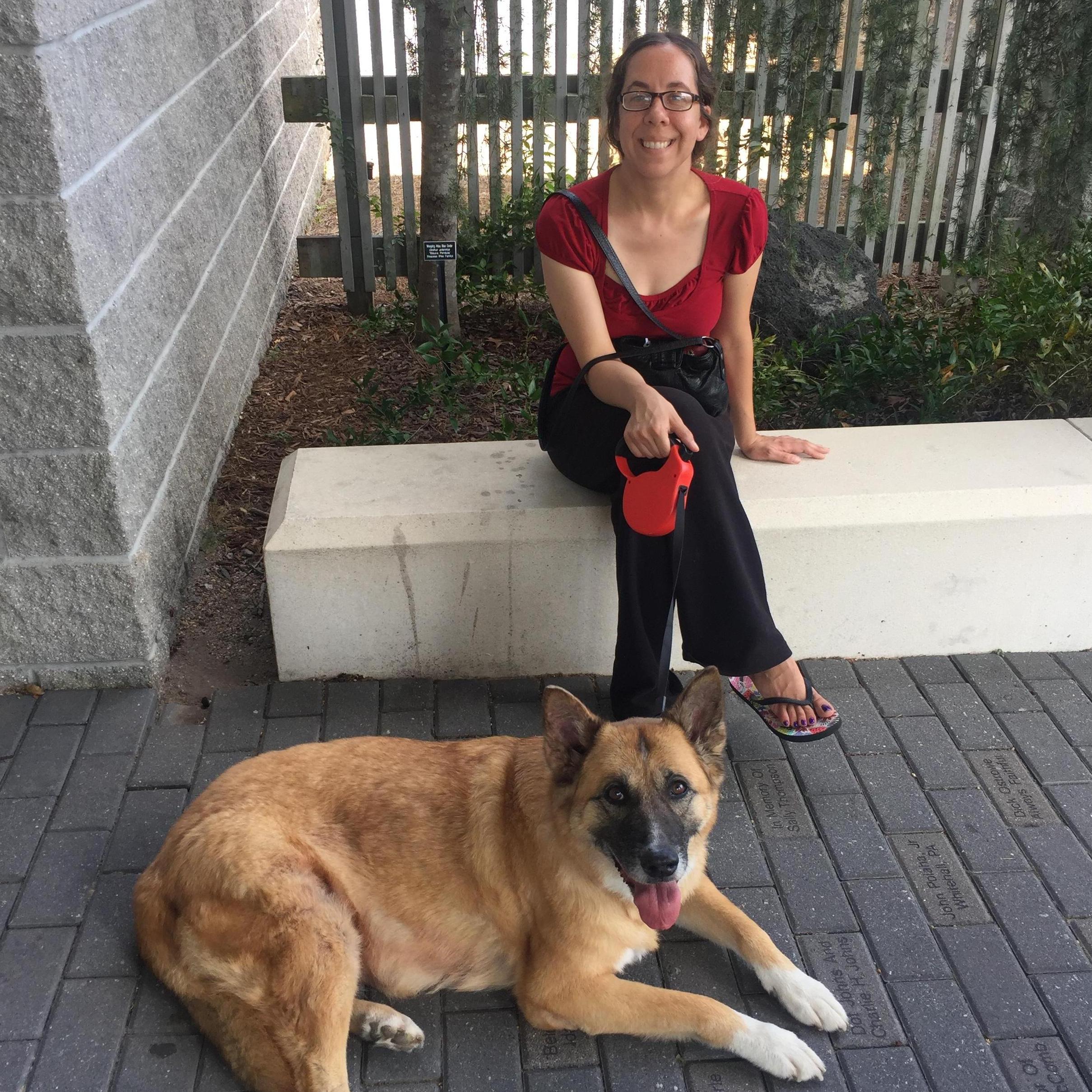 We love our companion animals: Brandy!
