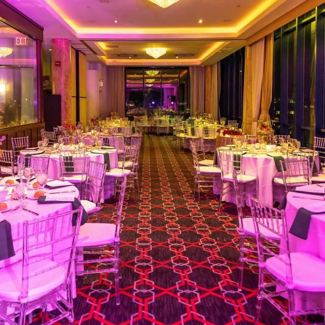 Interior view of reception hall