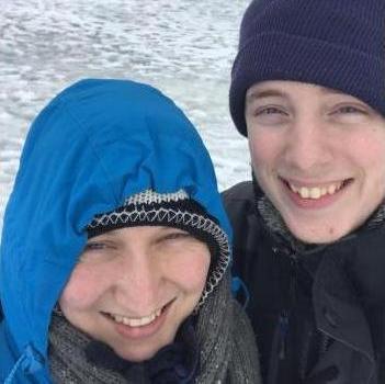 On the frozen Lake Mendota
