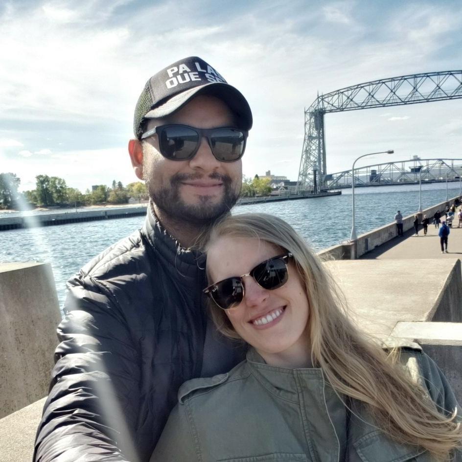 First trip together to Duluth, Minnesota