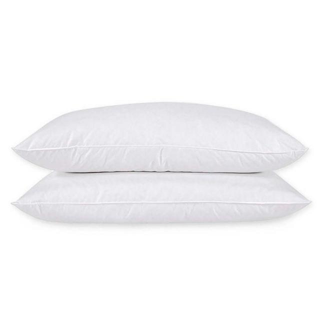 Puredown Feather King Pillow Insert in White (Set of 2)