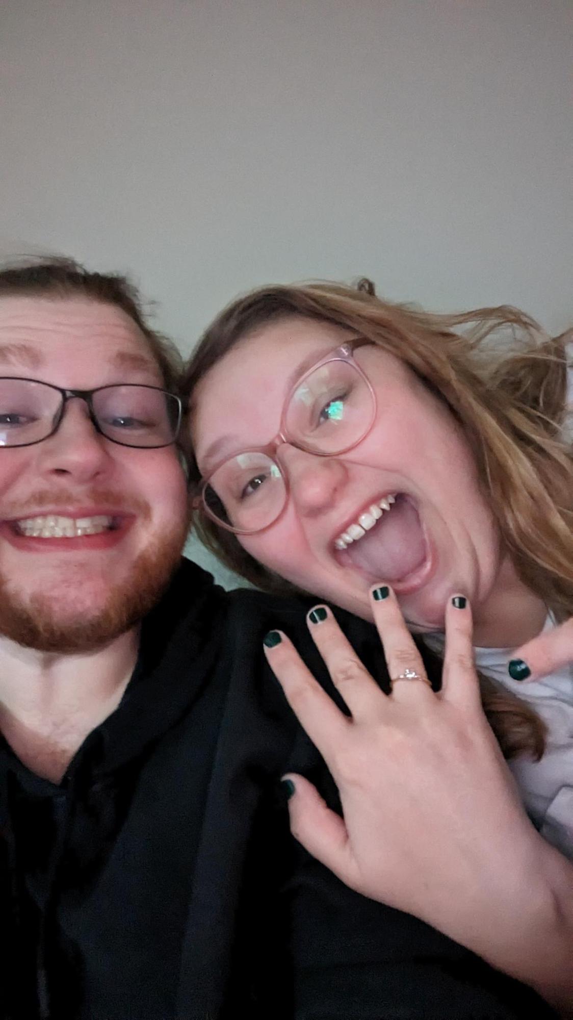 December 19, 2022 — WE’RE ENGAGED!
