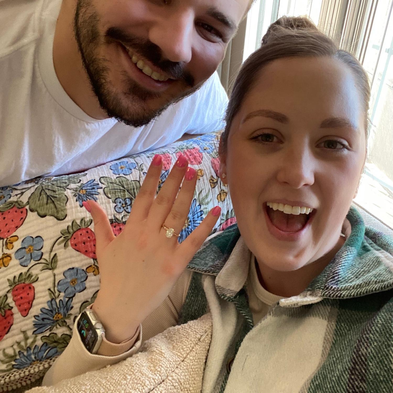 March 7th 2025. The day we got engaged!