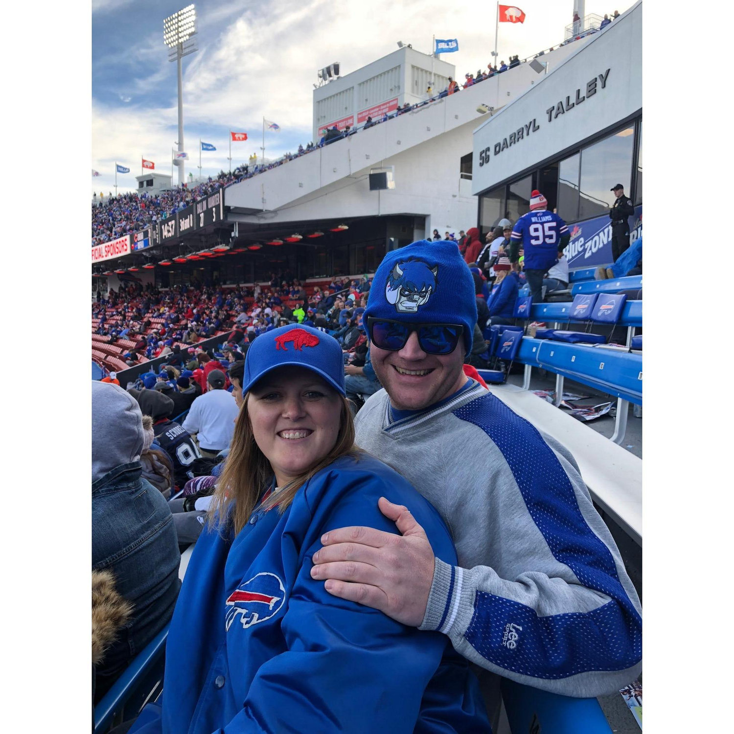 Buffalo for a Bills football game