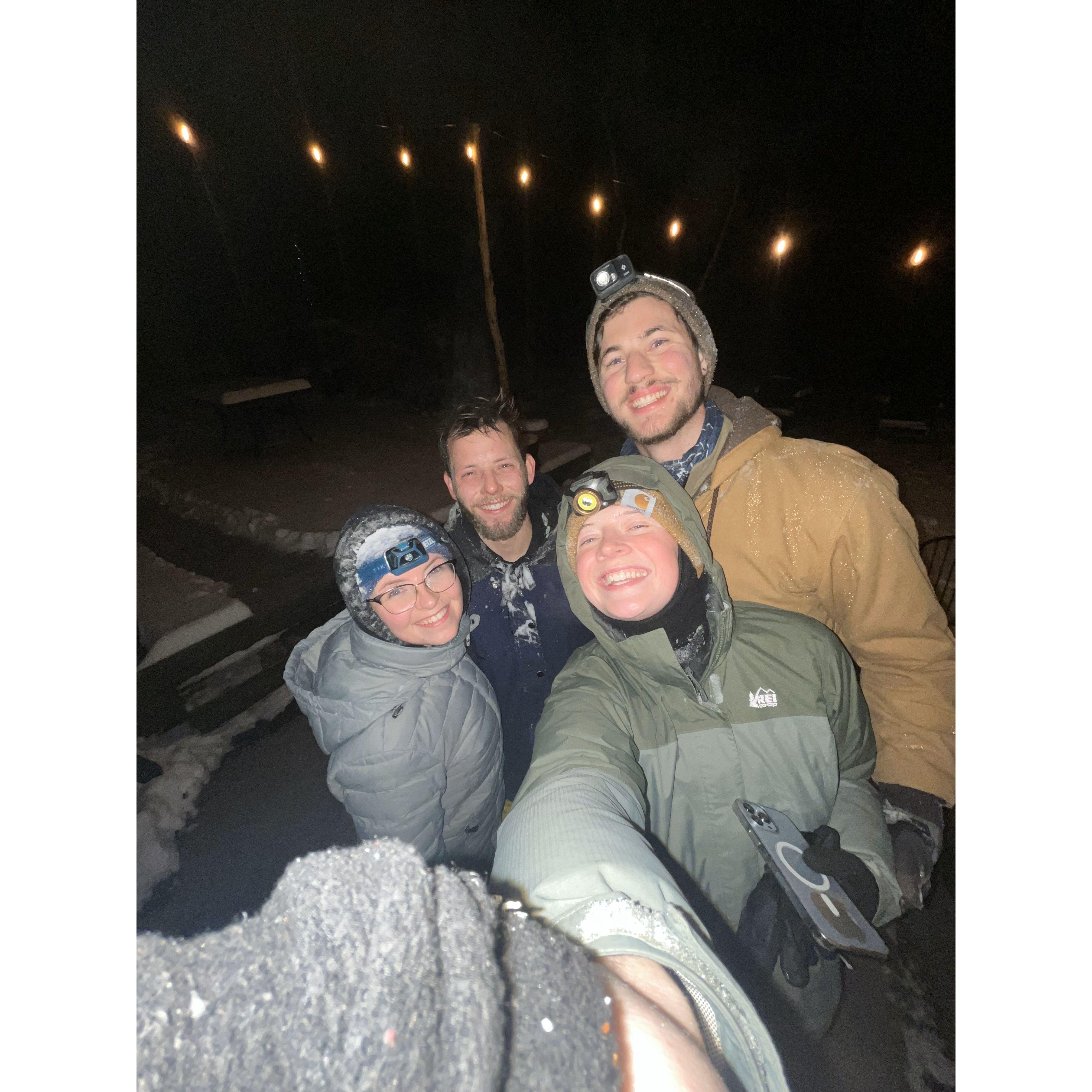 Nighttime sledding on the Kulps' property was definitely a highlight of last winter -- we can't wait to do it again!