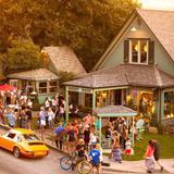Shopping on Oak St.