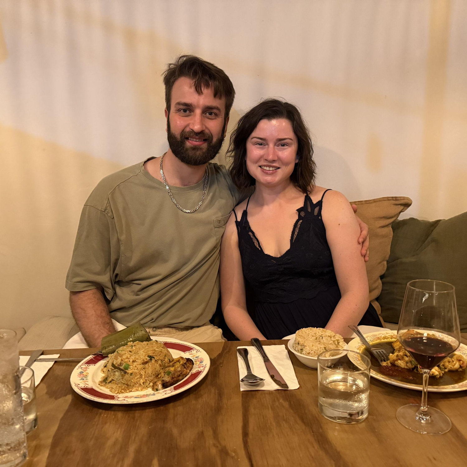 Dinner in Puerto Rico