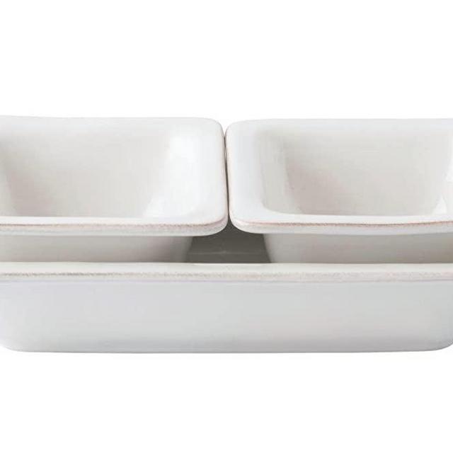 Juliska Puro Whitewash 3 Piece Hostess Set