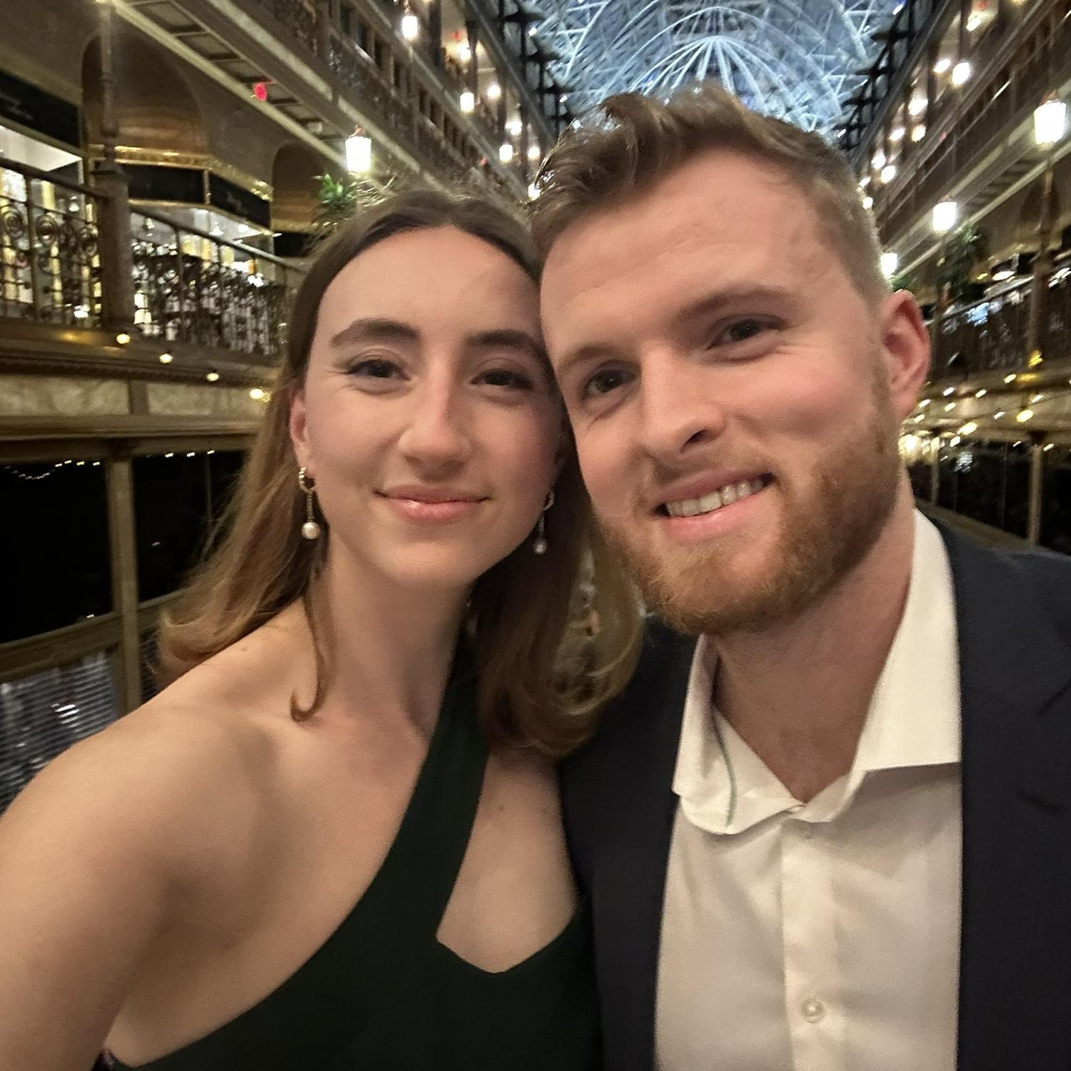 Our second med school prom together.