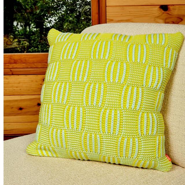 Chunky Checkerboard Pillow