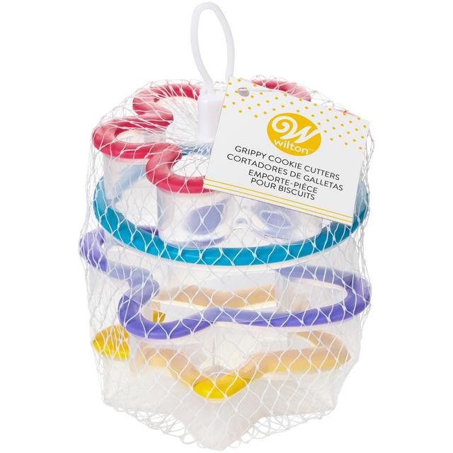 Wilton 4pc Assorted Grippy Cookie Cutter Set
