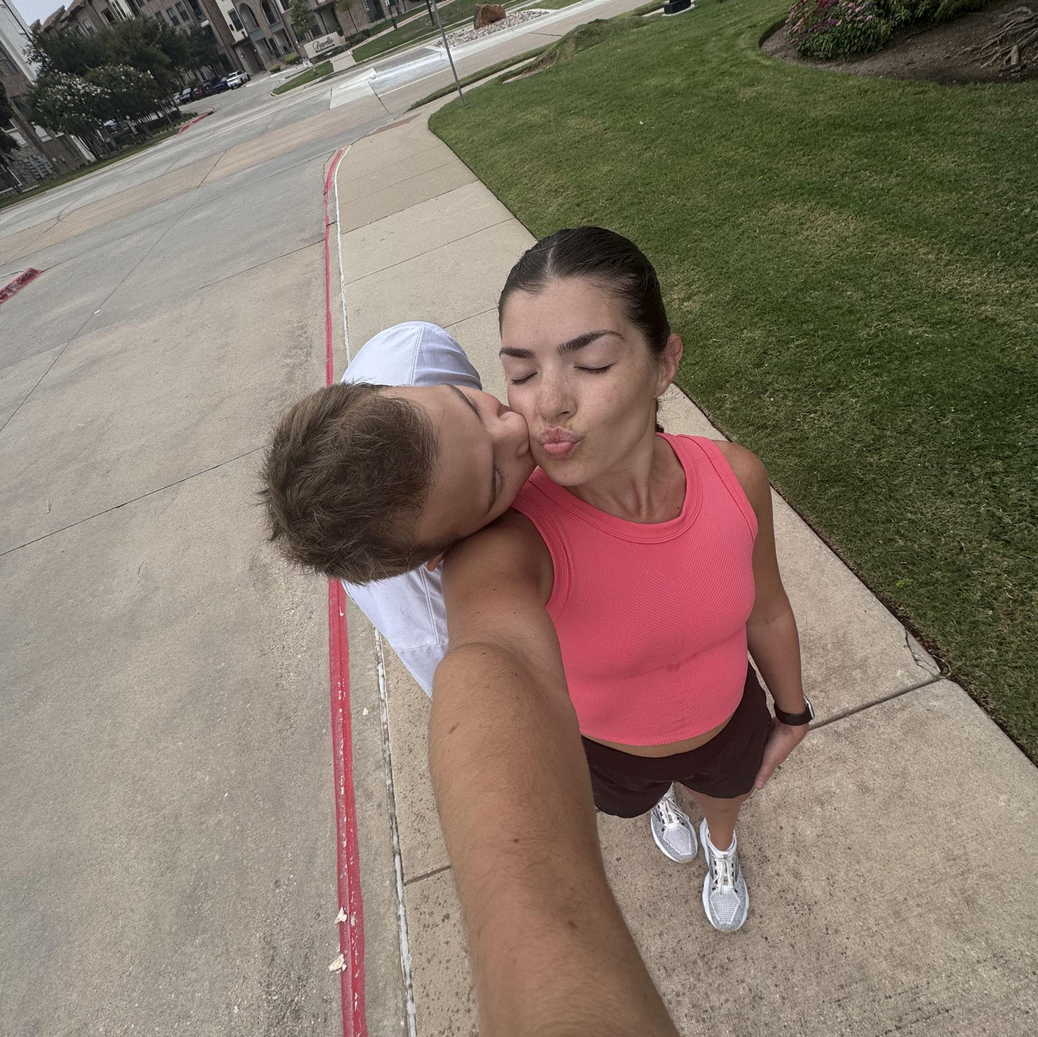 A picture of us after our weekly run