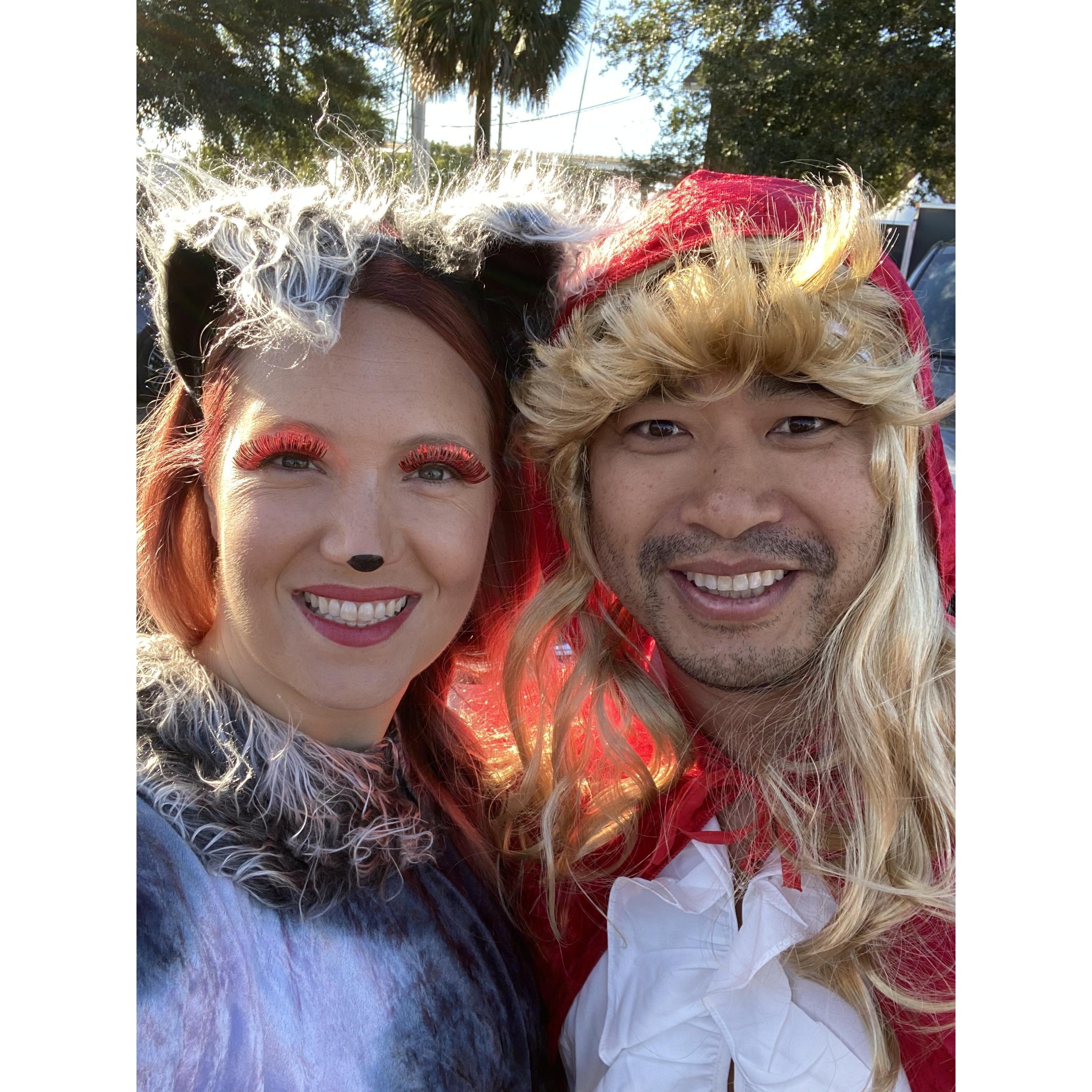 Halloween 2021 - Big Bad Wolf & Little Red Ridinghood
