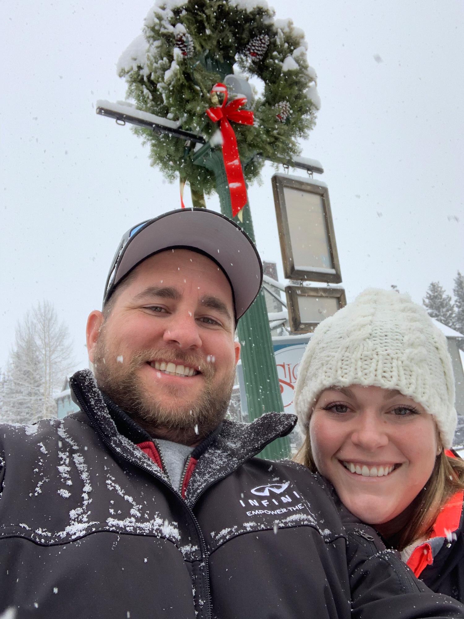 Fresh snow in Crested Butte!