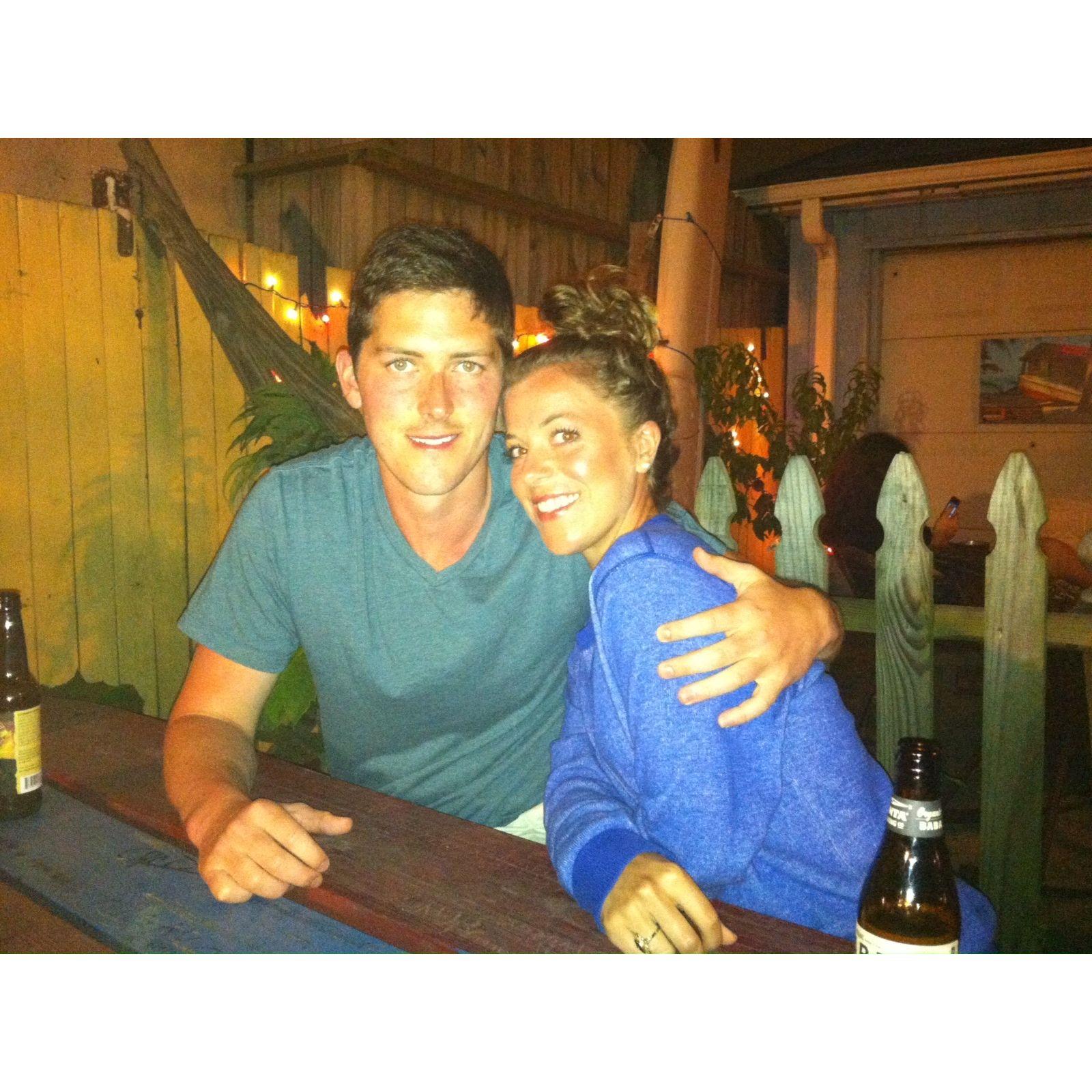 2014 - the start of our yearly beach vacation with Mike Bentsen to Kure Beach, NC. Never would we have thought that 9 years later we'd be looking to buy our first home in the same area!