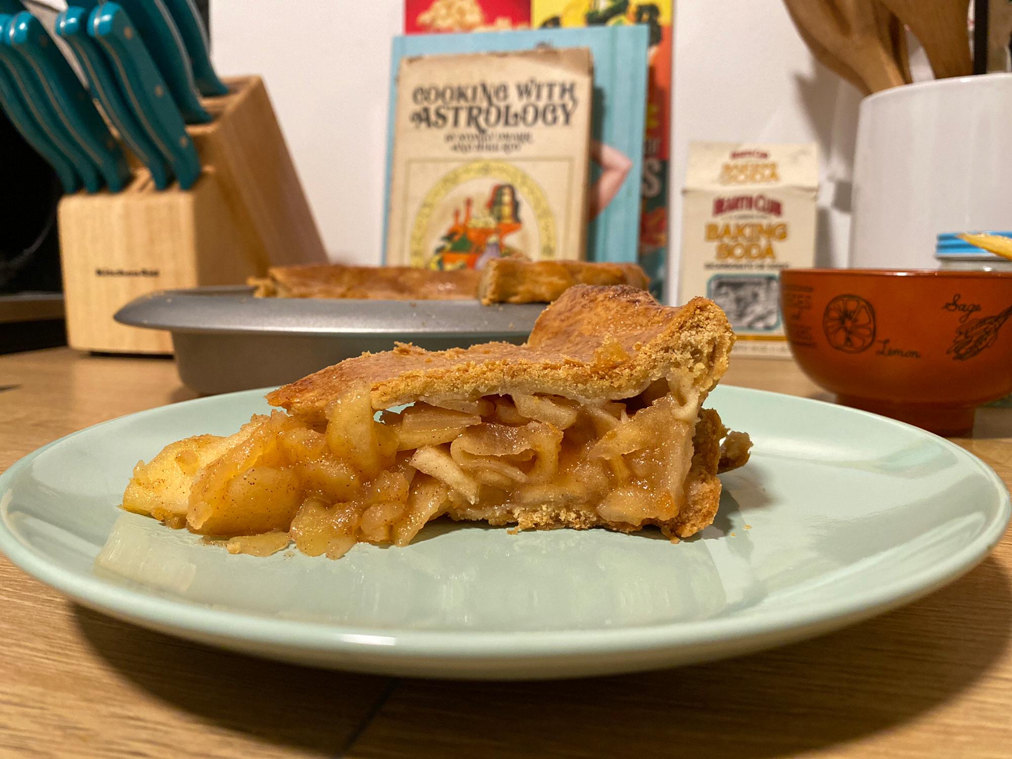 Love and baked pie. 🥧 ✨